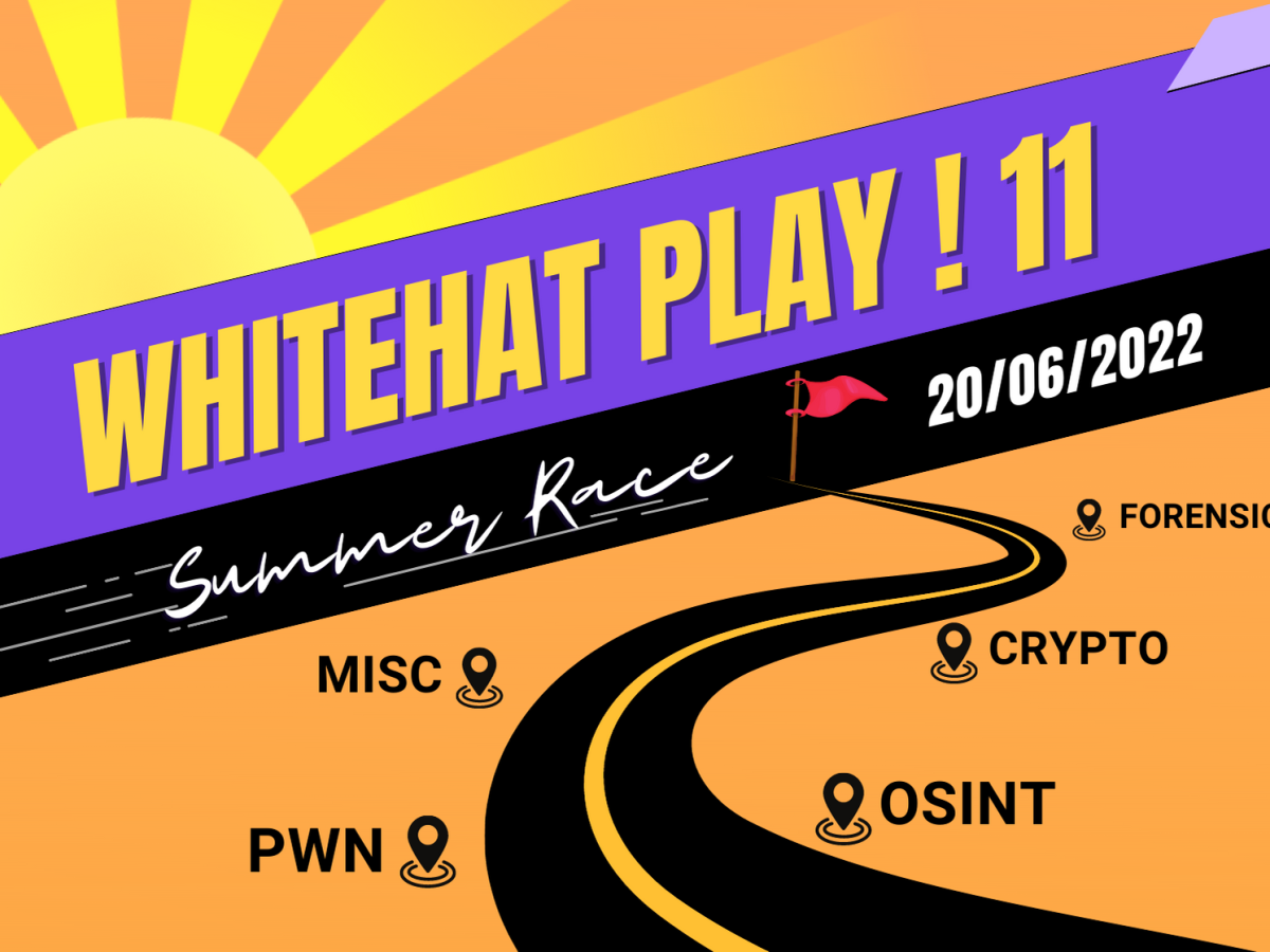 Write-up OSINT WhiteHat Play! 11 – Summer Race